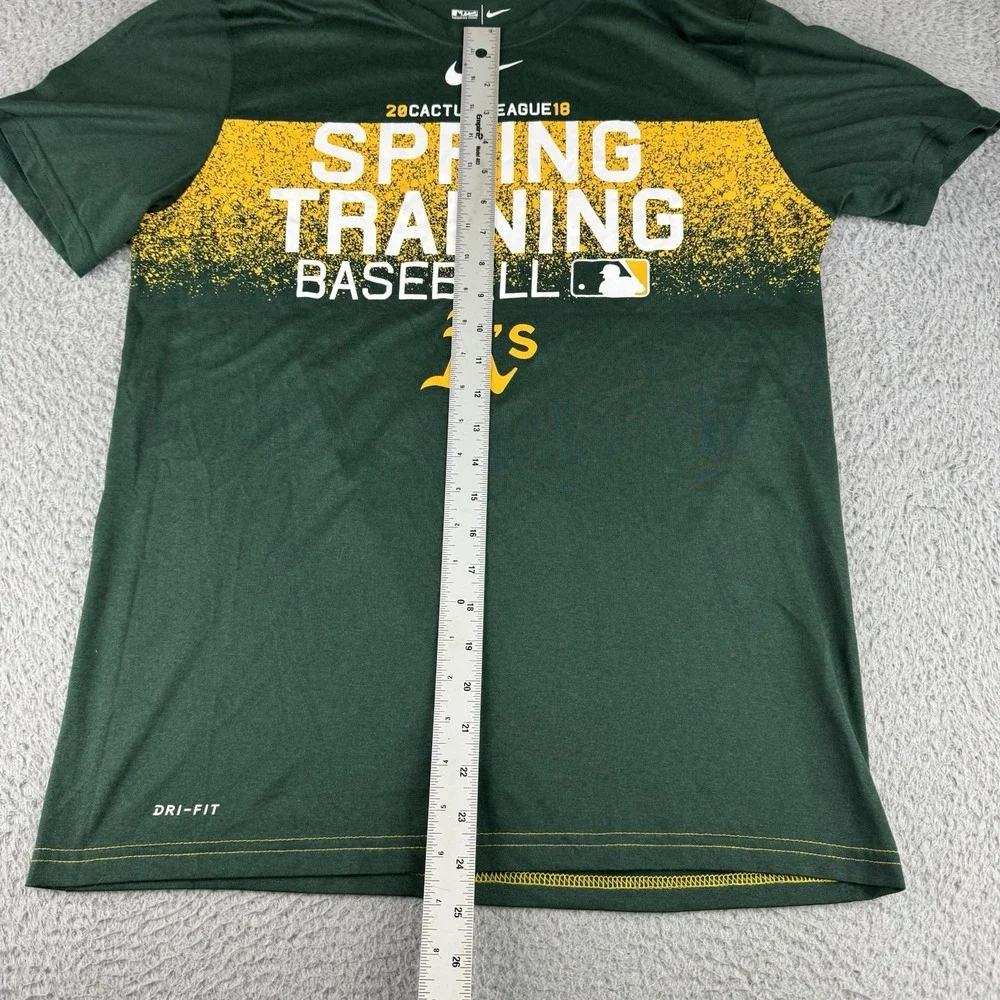 Nike Oakland Athletics Spring Training Dri Fit Shirt 2018 Cactus League Green‎ M